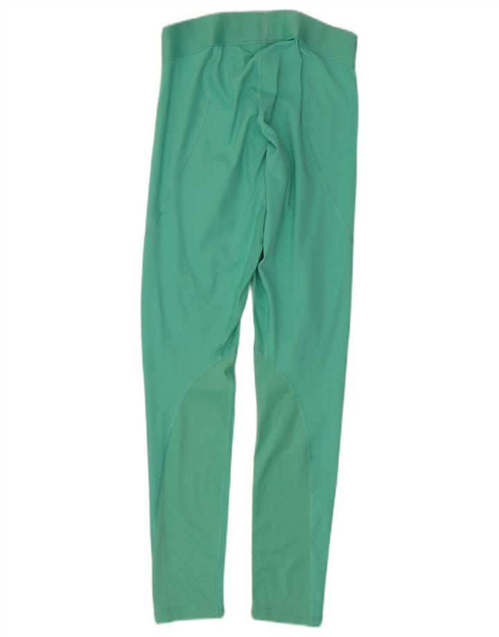 Adidas Womens Climacool Leggings UK 12 Medium  Turquoise