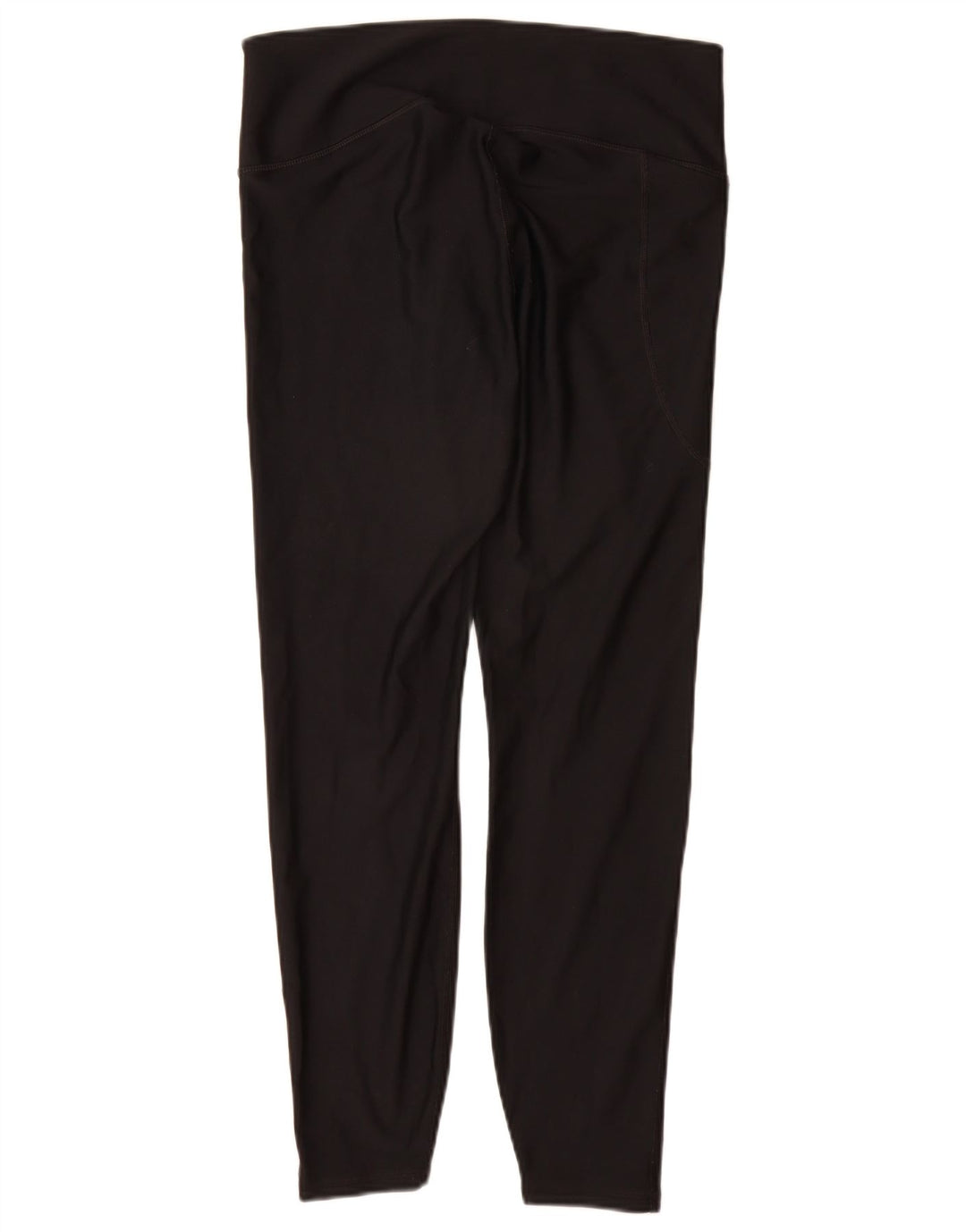 Under Armour Womens Heat Gear Graphic Leggings UK 16 Large  Black Polyester