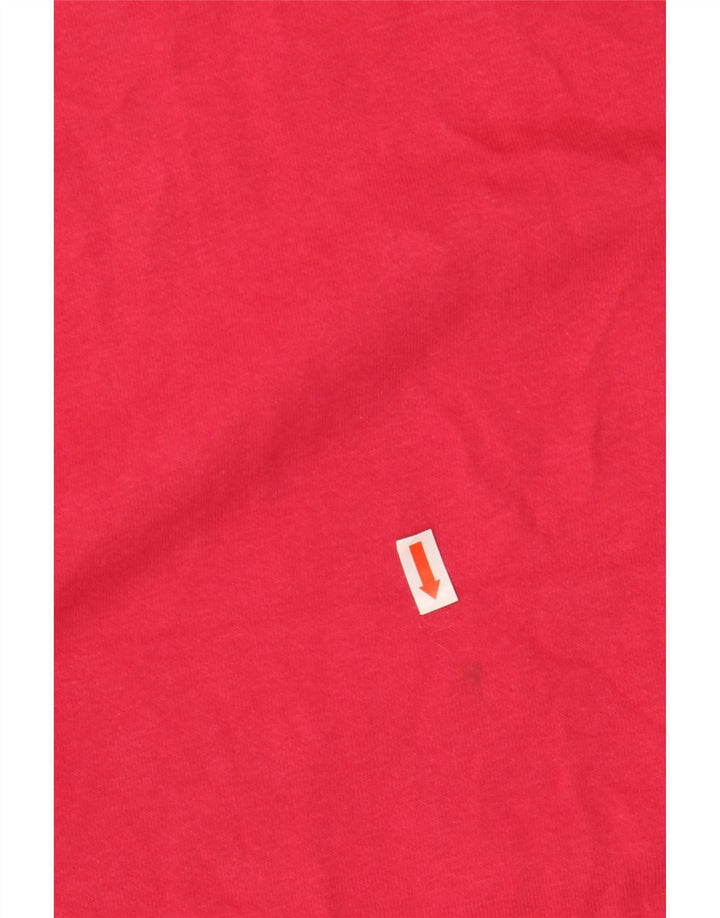 KAPPA Womens Graphic Sweatshirt Jumper Dress UK 14 Medium Pink