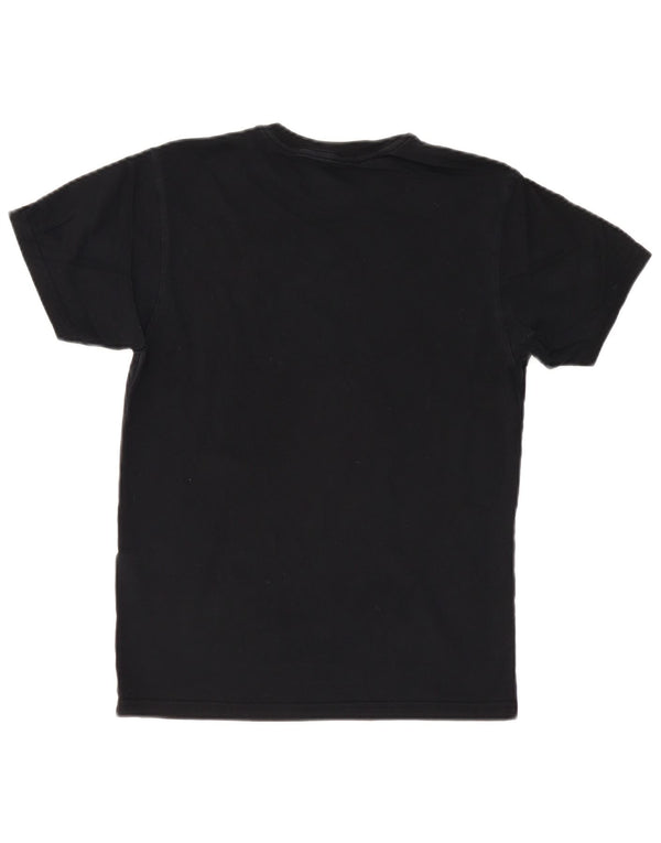 VANS Mens Classic Fit Graphic T-Shirt Top Small Black Cotton