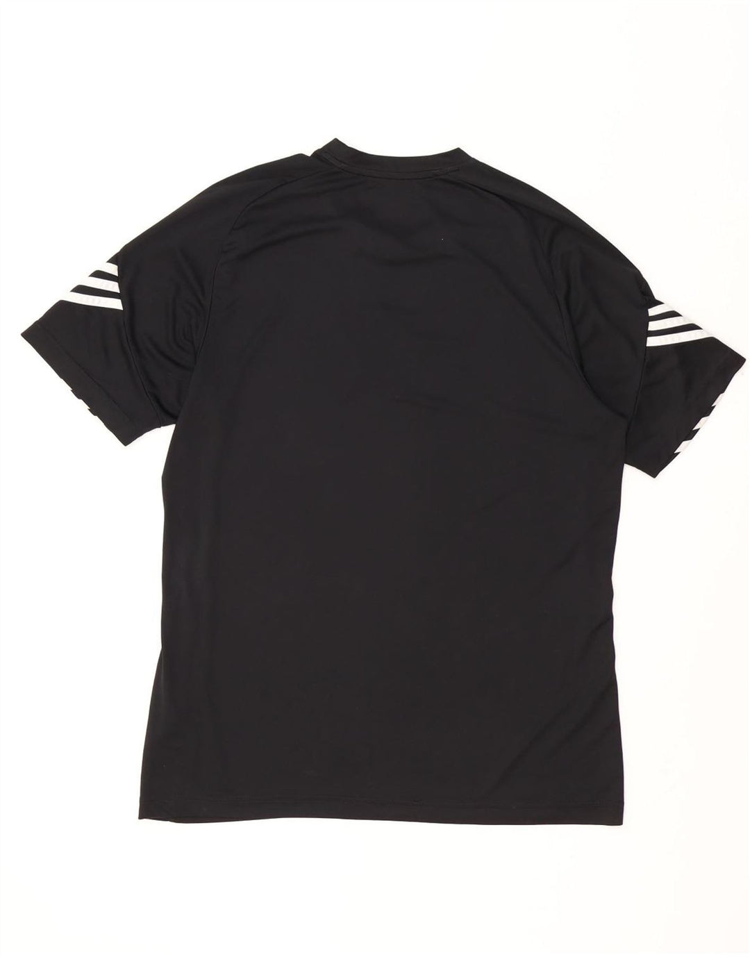 Adidas Mens Climalite Graphic T-Shirt Top Large Black Polyester