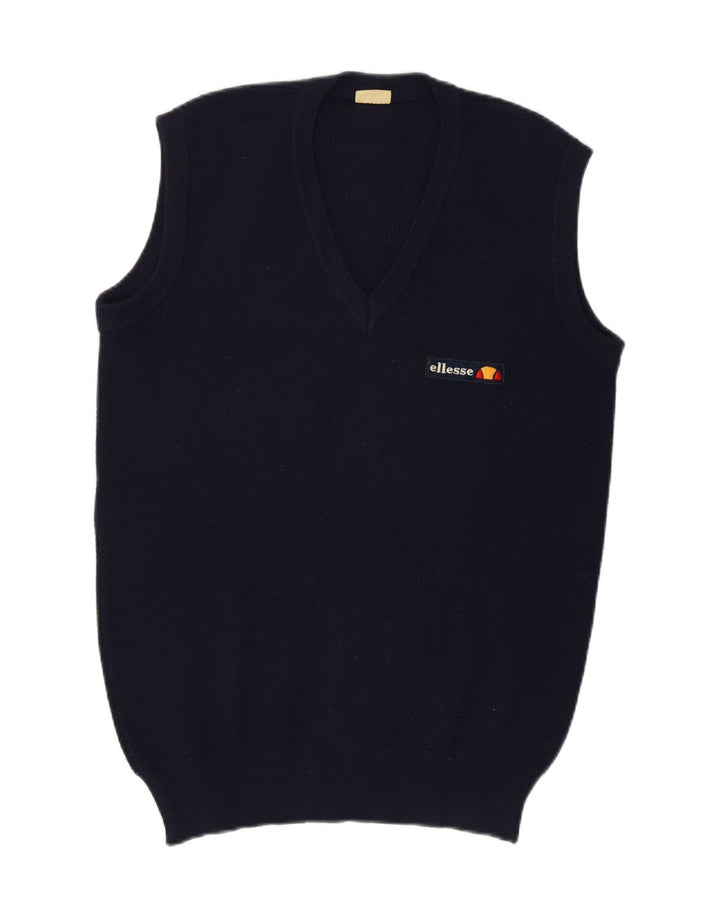 Ellesse Mens Vest Tank Top Medium Navy Blue