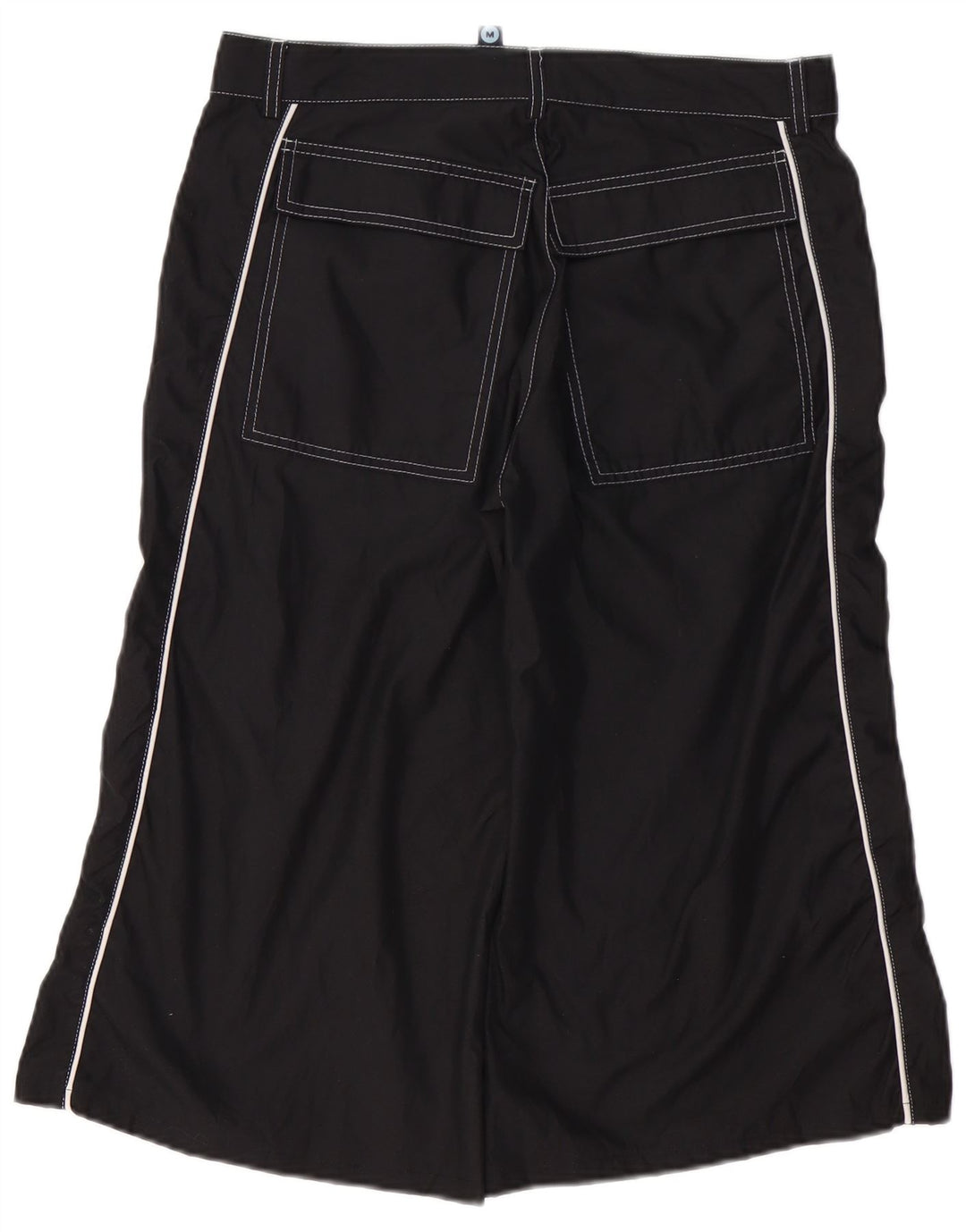 FISHBONE Mens Bermuda Shorts Medium W30 Black Polyester