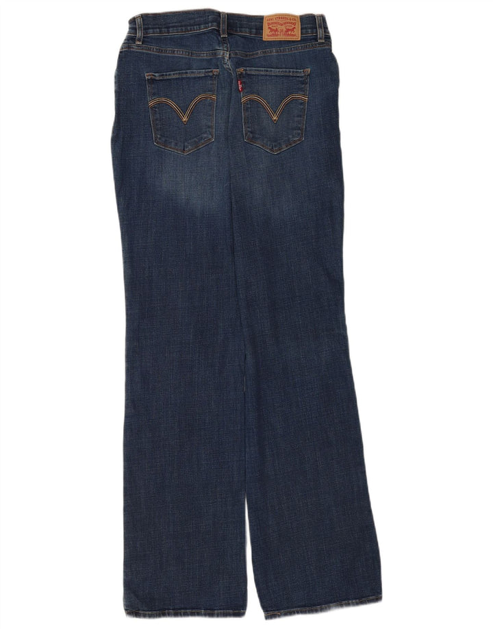 Levi's Womens Classic Bootcut Jeans W28 L32 Blue Cotton