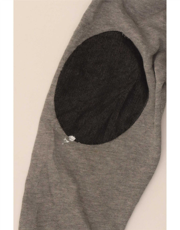 HUF Mens Graphic Hoodie Jumper Small Grey Cotton