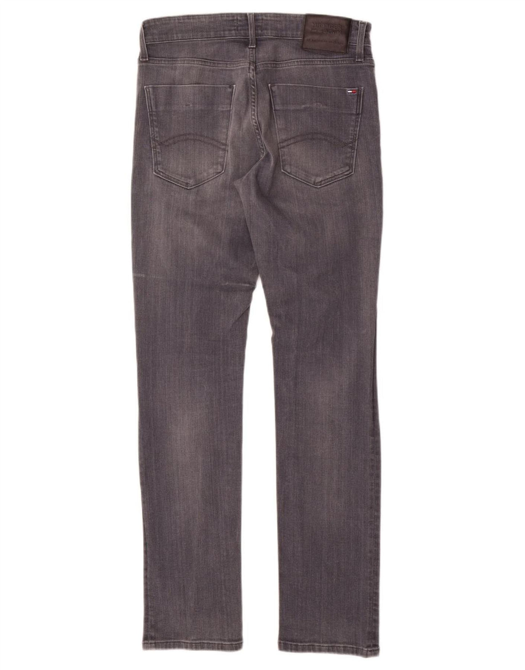 TOMMY HILFIGER Mens Slim Jeans W32 L32 Grey Cotton