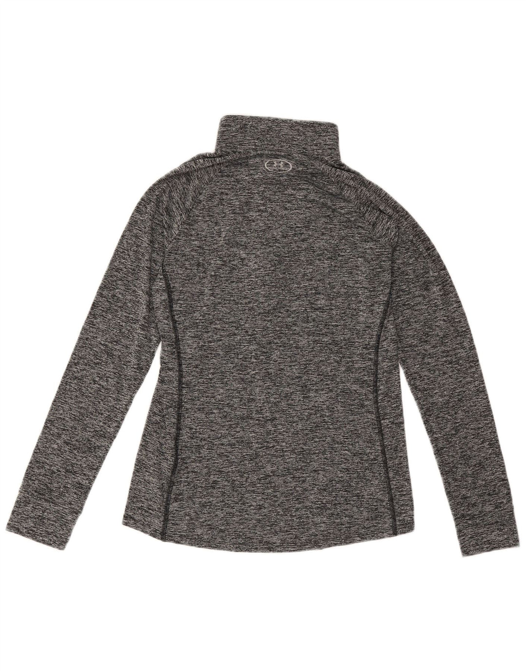 Under Armour Womens Heat Gear Pullover Tracksuit Top UK 12 Medium Grey