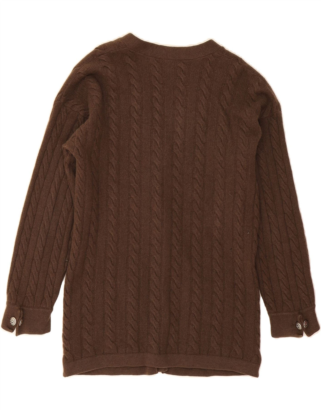 LUISA SPAGNOLI Womens Cardigan Sweater UK 12 Medium Brown Vintage Luisa Spagnoli and Second-Hand Luisa Spagnoli from Messina Hembry 
