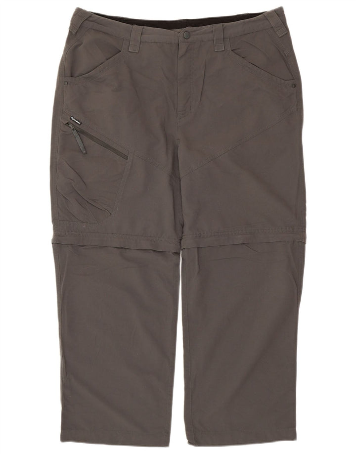 BERGHAUS Mens Straight Hiking Trousers W36 L26  Grey Polyamide
