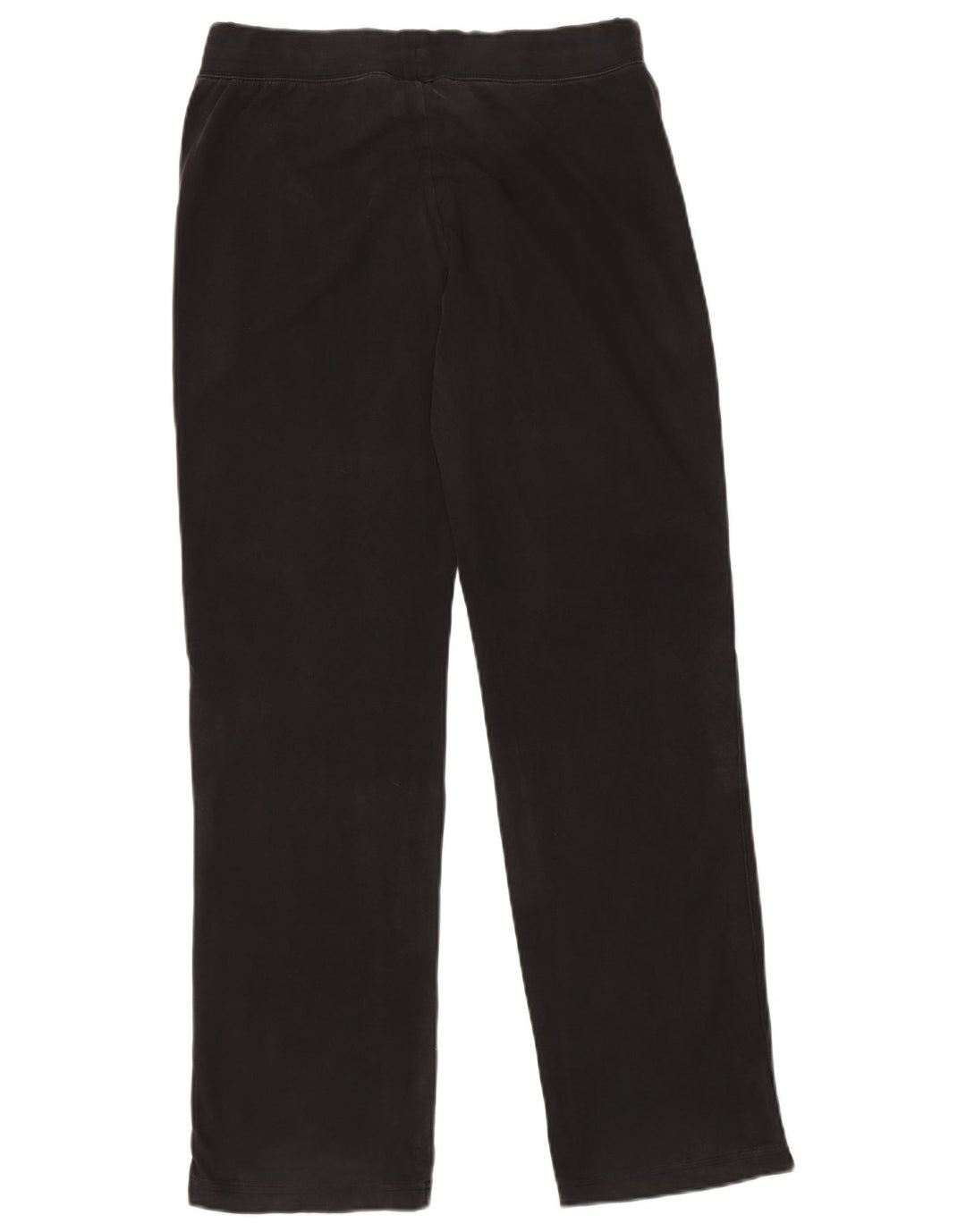 NIKE Womens Tracksuit Trousers UK 14 Large Black Cotton