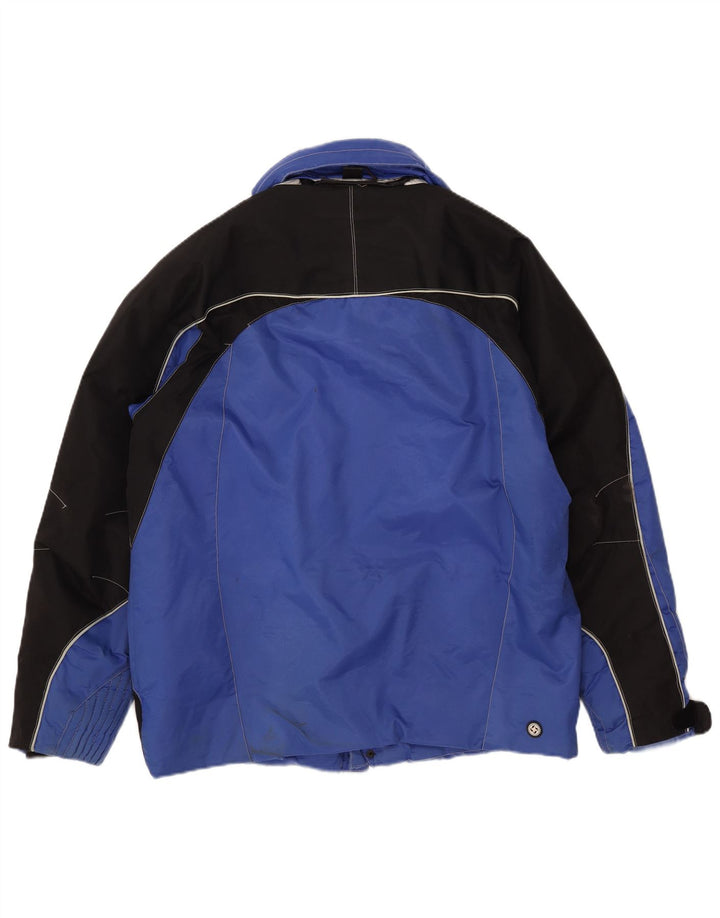 Colmar Mens Ski Jacket UK 40 Large Blue Colourblock Nylon