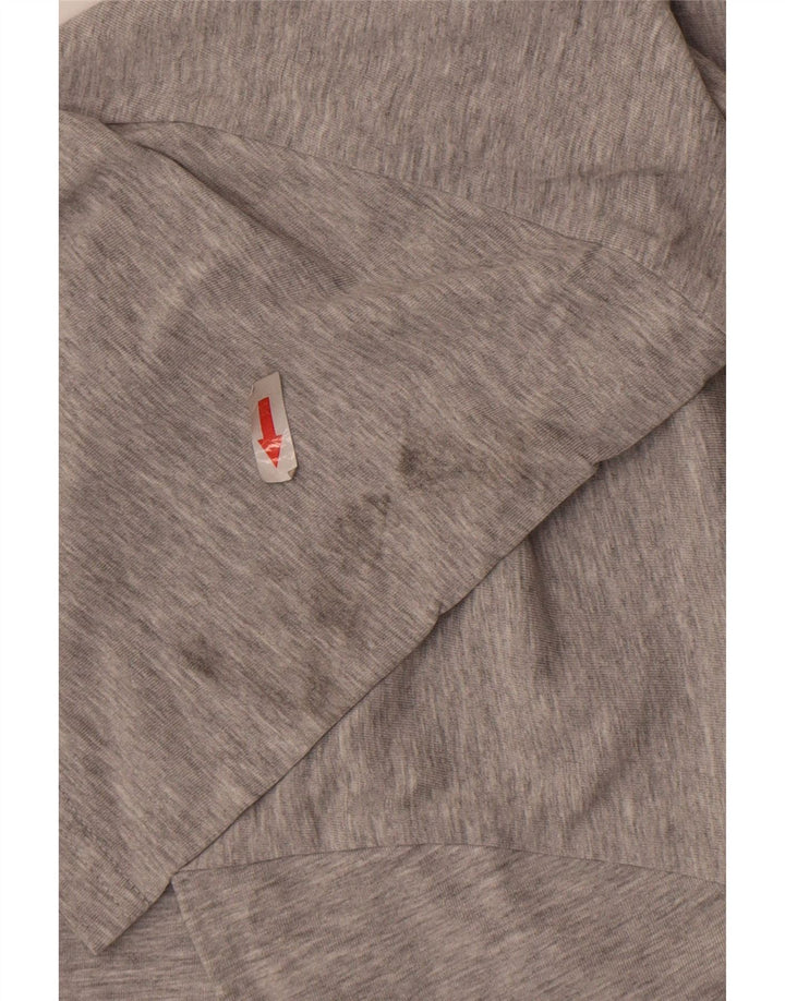 Gas Mens T-Shirt Top XL Grey Cotton