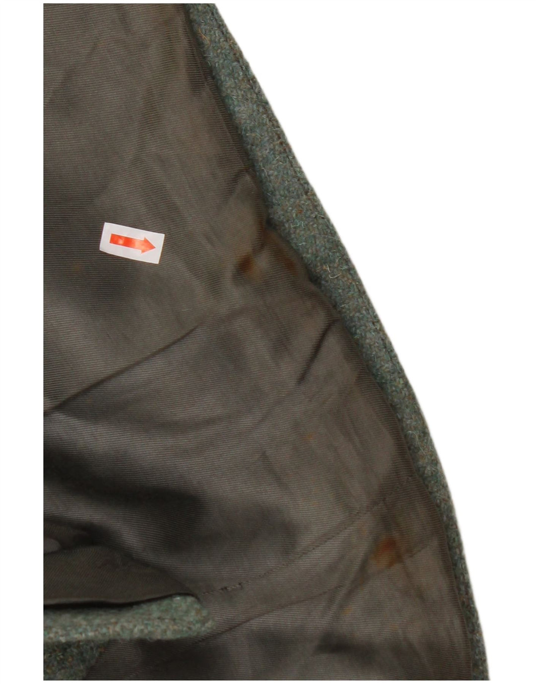 BURTON Mens Tailored 2 Button Blazer Jacket UK 38 Medium Green Virgin Wool