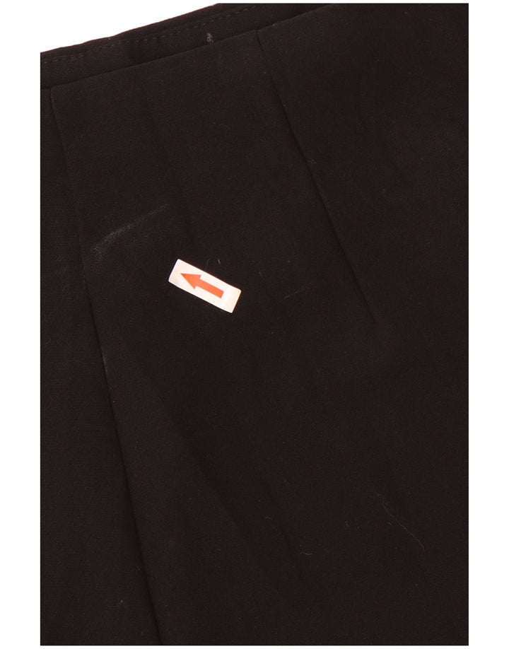 Zara Womens Skort UK 8 Small  Black Polyester