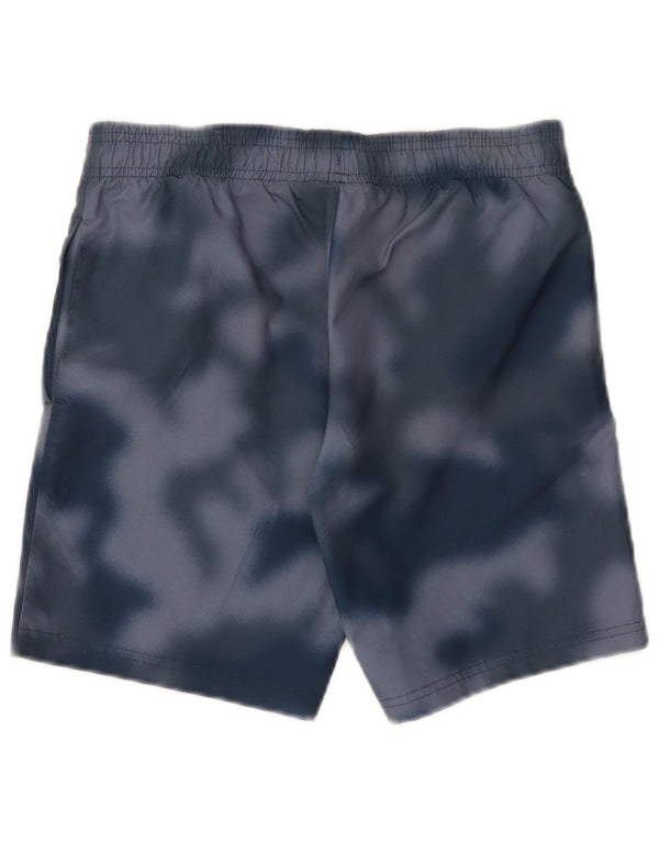 ADIDAS Boys Primegreen Sport Shorts 11-12 Years  Blue Camouflage Polyester