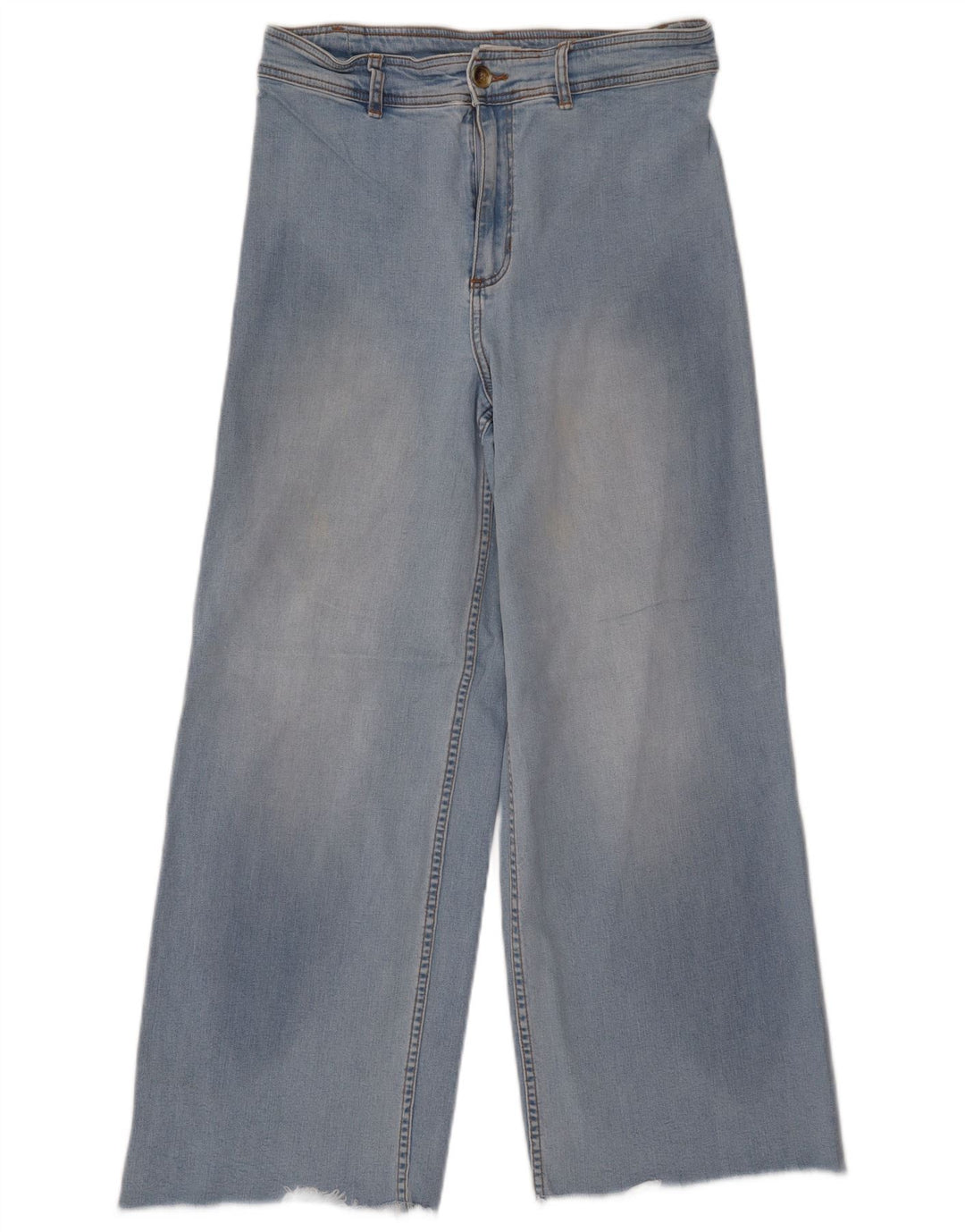 BILLABONG Womens High Waist Wide Leg Jeans W30 L27 Blue