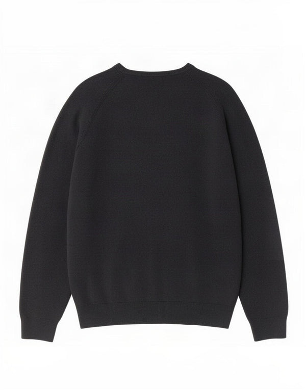 Marks & Spencer Mens V-Neck Jumper Sweater Medium Navy Blue Acrylic