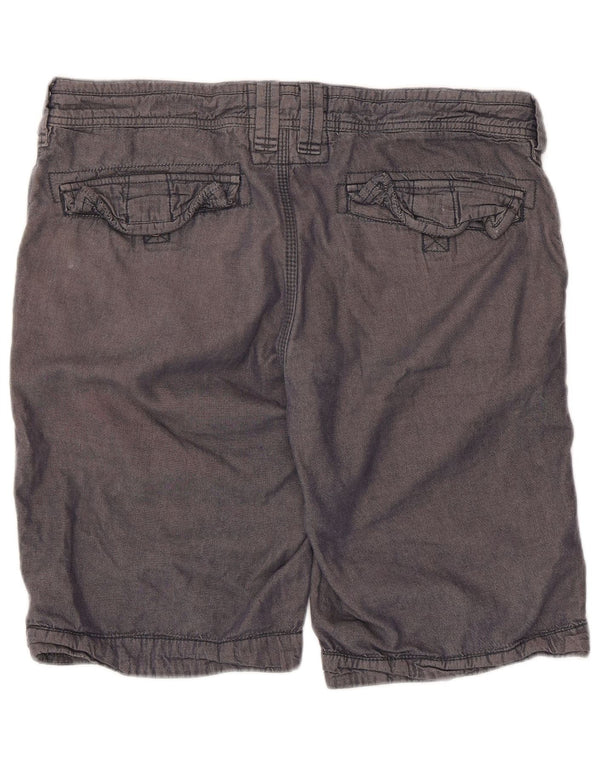 Fat Face Mens Chino Shorts W34 Large Grey Cotton