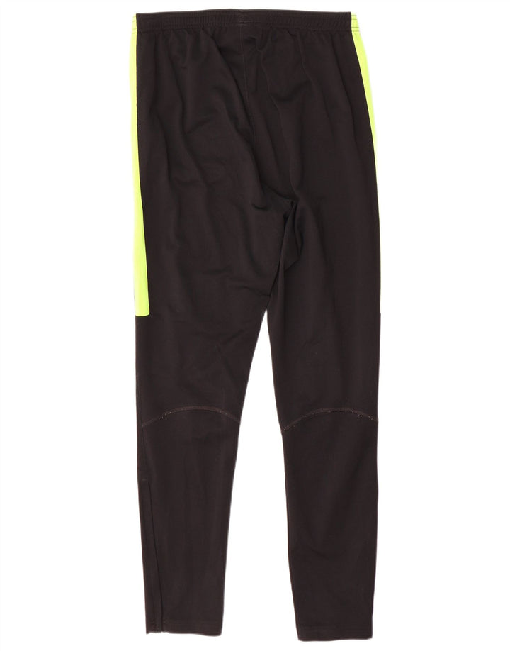 Nike Mens Dri Fit Tracksuit Trousers Medium Black Colourblock Polyester