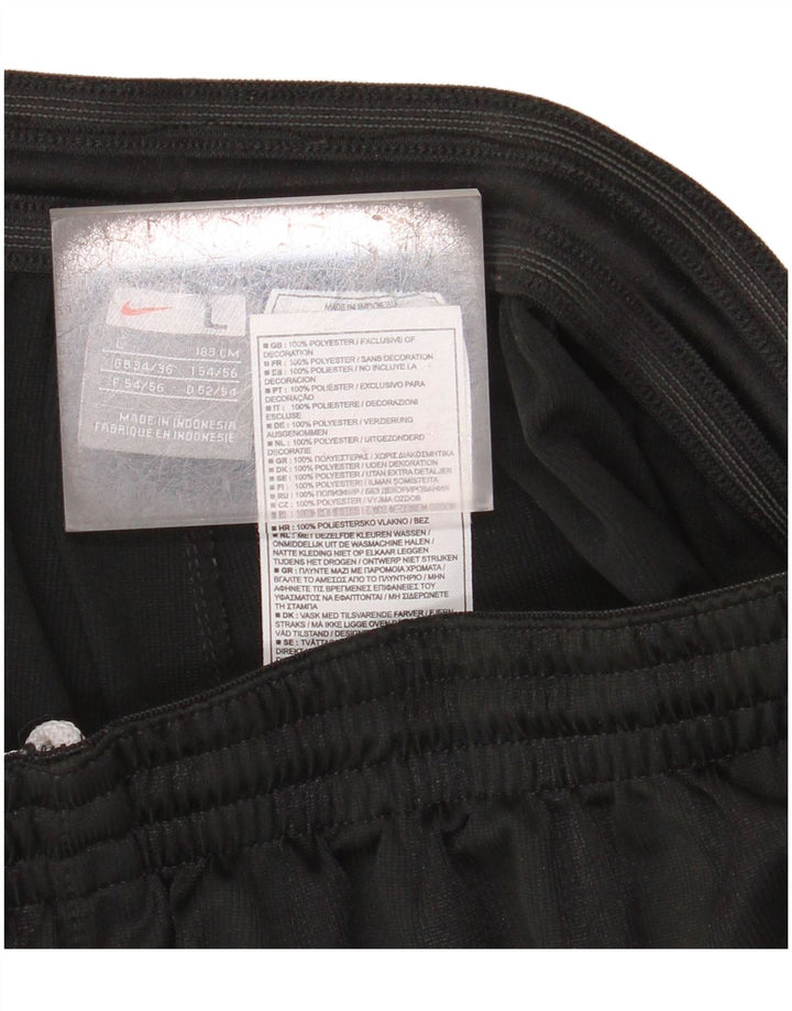 NIKE Mens Sport Shorts Large Black Polyester