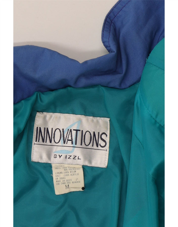 Izzi Womens Windbreaker Jacket UK 14 Medium Multicoloured Colourblock