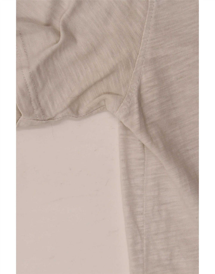 Fat Face Mens T-Shirt Top Medium White Flecked