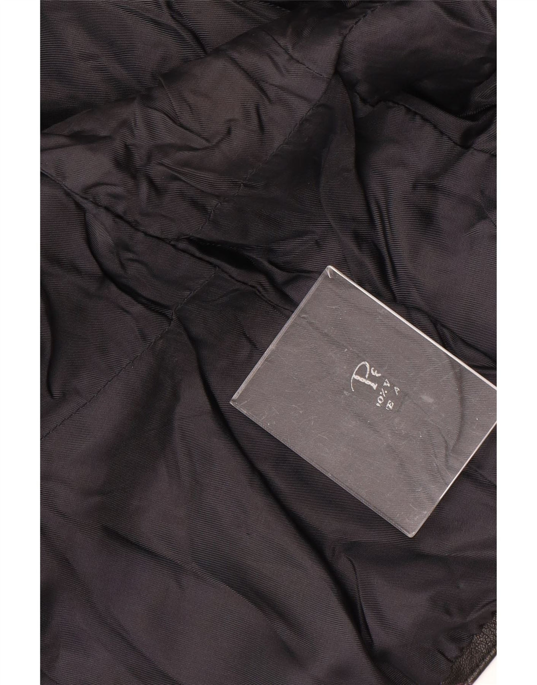 VINTAGE Womens Leather Jacket UK 16 Large Black Floral Leather