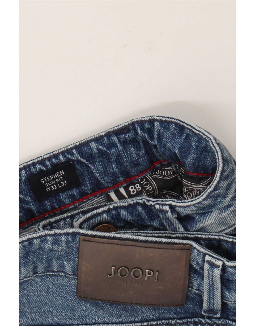 Joop Mens Stephen Slim Jeans W33 L32 Blue