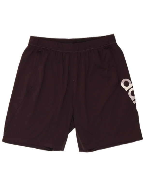 Adidas Mens Graphic Sport Shorts Medium Black Polyester