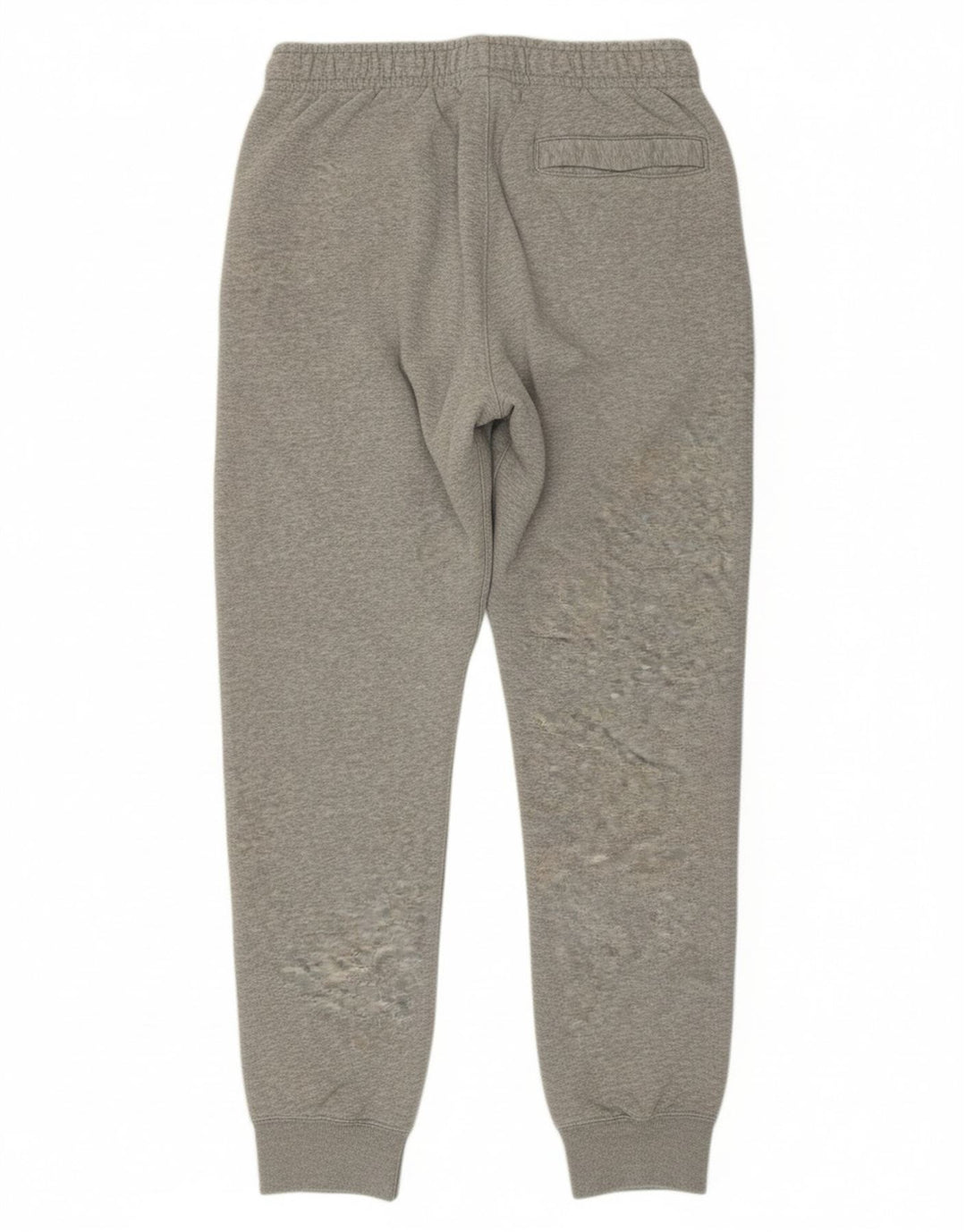 NIKE Mens Tracksuit Trousers Joggers Small  Grey Cotton