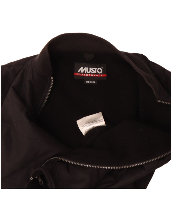 Musto Womens Quilted Gilet UK 14 Medium Black Polyester