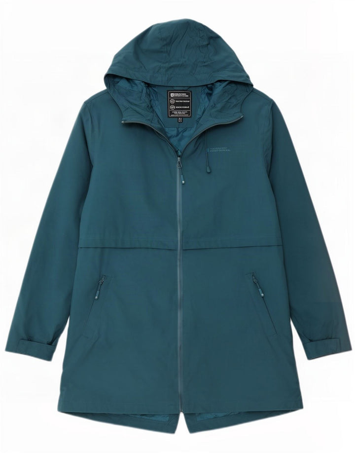 Mountain Warehouse Womens Hooded Oversized Parka Jacket UK 18 XL Blue