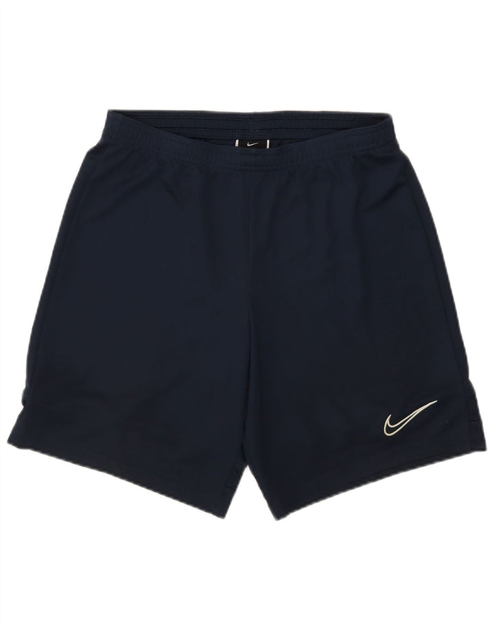 Nike Mens Sport Shorts Small  Navy Blue Polyester Sports