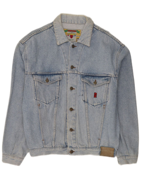 Uniform Mens Denim Jacket UK 38 Medium Blue