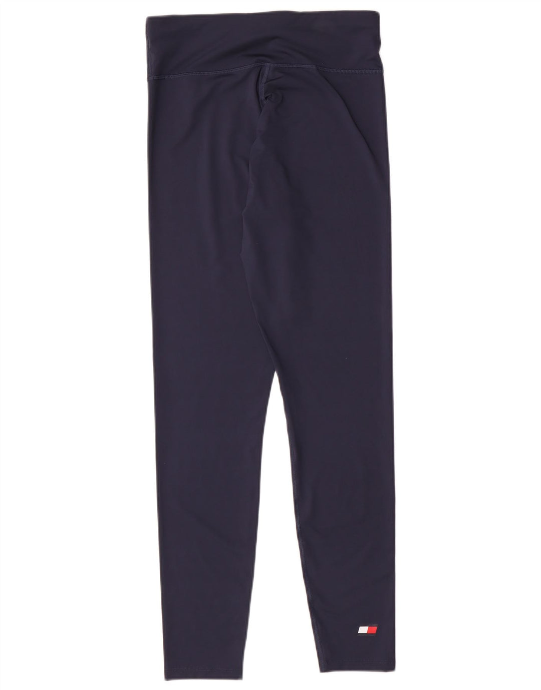 Tommy Hilfiger Womens Graphic Leggings UK 12 Medium  Navy Blue Polyester