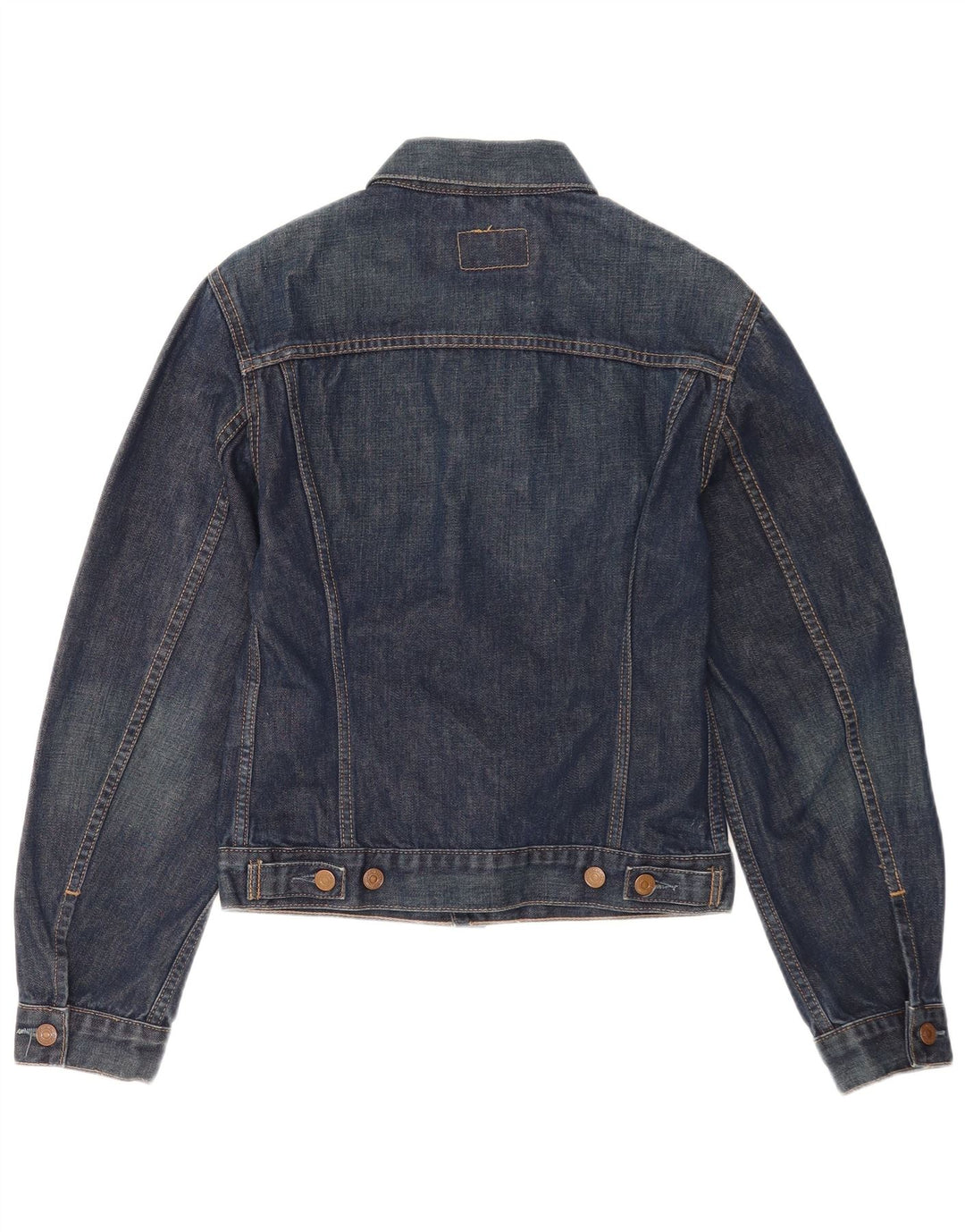 Levi's Womens Denim Jacket UK 12 Medium Blue Cotton