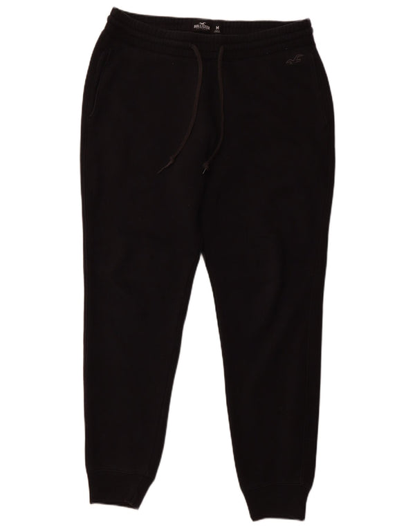 HOLLISTER Mens Tracksuit Trousers Joggers Medium Black