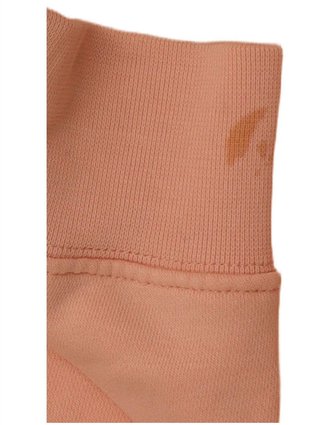 NIKE Mens Sweatshirt Jumper Large Orange Cotton