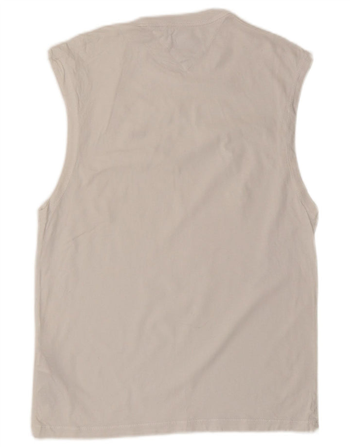 Tommy Hilfiger Mens Vest Top XS White Cotton