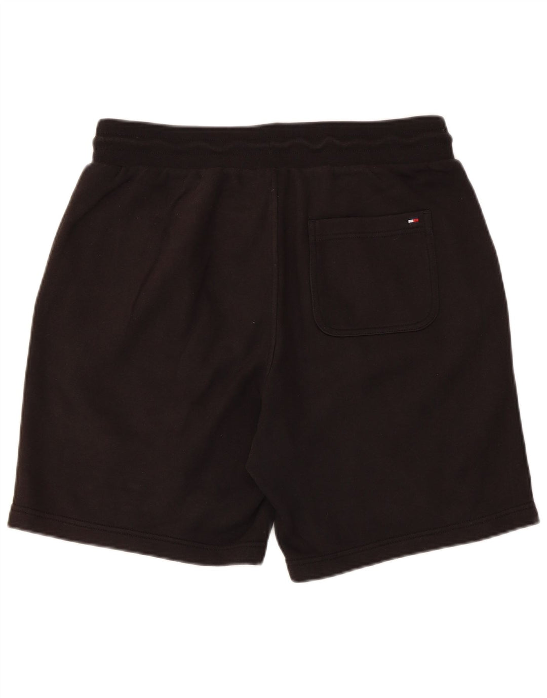 Tommy Hilfiger Mens Graphic Sport Shorts Medium Black Cotton