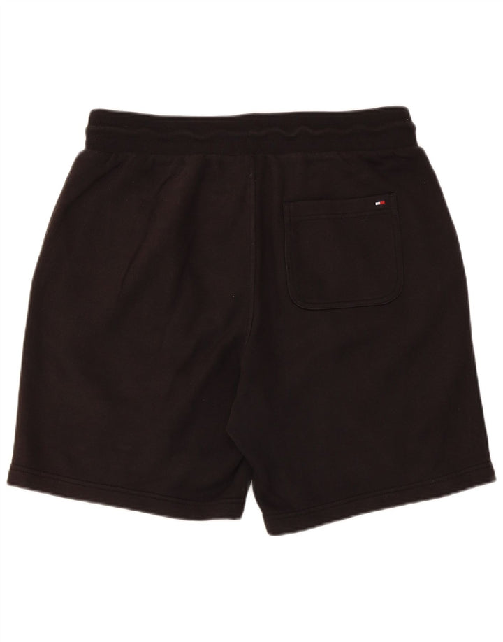 Tommy Hilfiger Mens Graphic Sport Shorts Medium Black Cotton