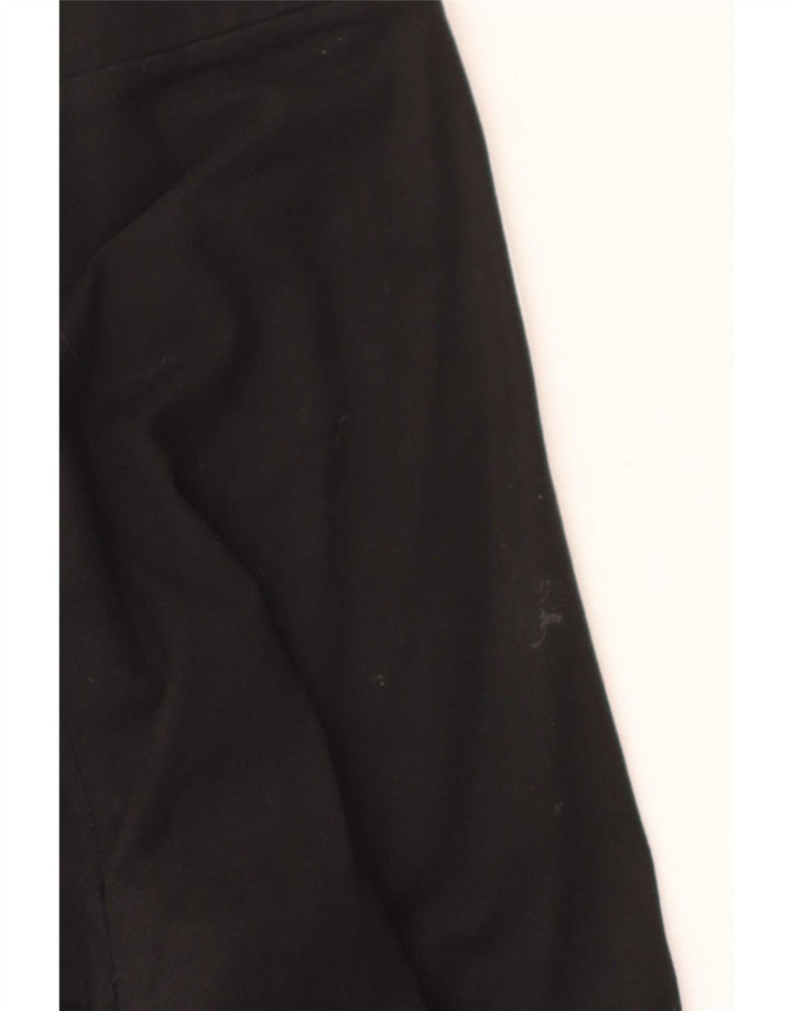 Adidas Womens Leggings UK 12 Medium Black Cotton