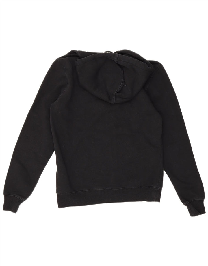 Dickies Mens Zip Hoodie Sweater Small Black Cotton