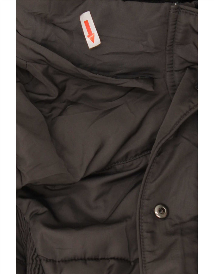 Hobbs Womens Padded Coat UK 10 Small Grey Polyester