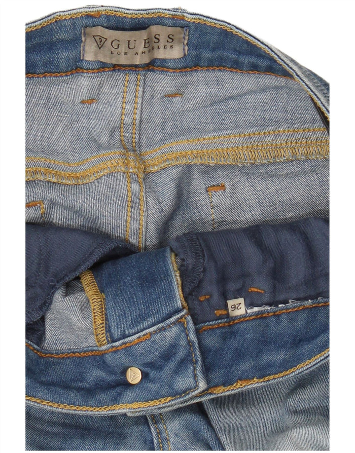 Guess Womens Skinny Jeans W26 L32 Blue