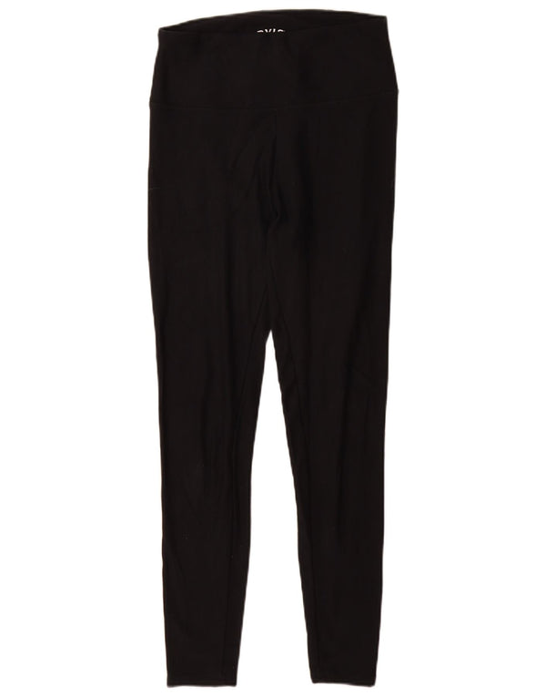 Orvis Womens Leggings UK 12 Medium Black Modal