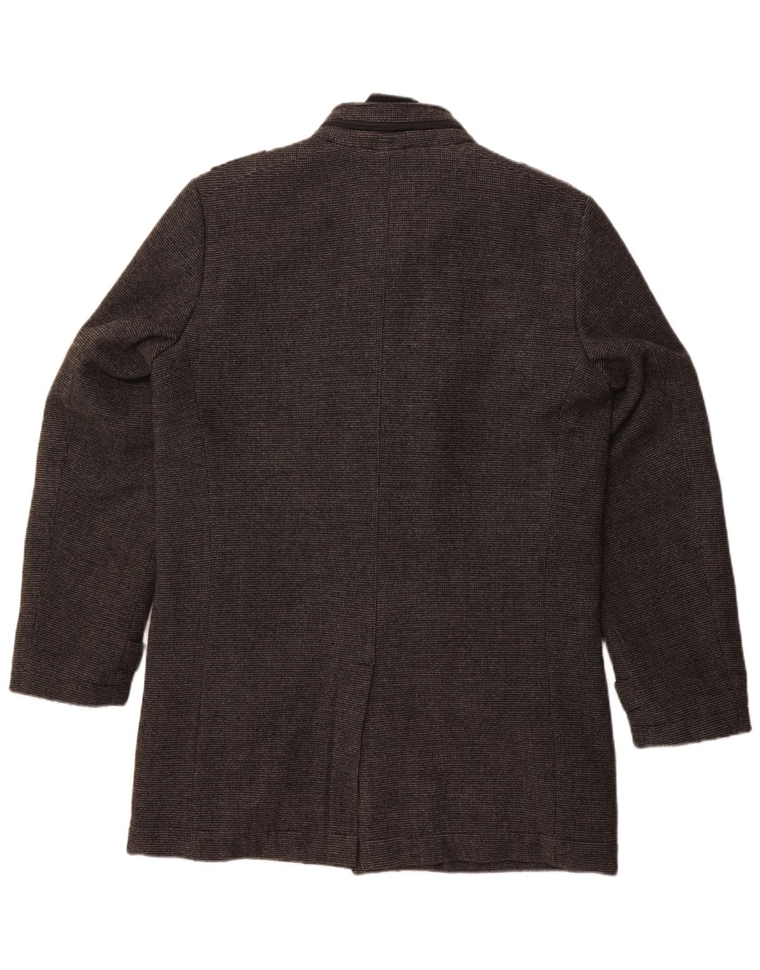 Engbers Mens Military Overcoat EU 50  Large Grey Polyester