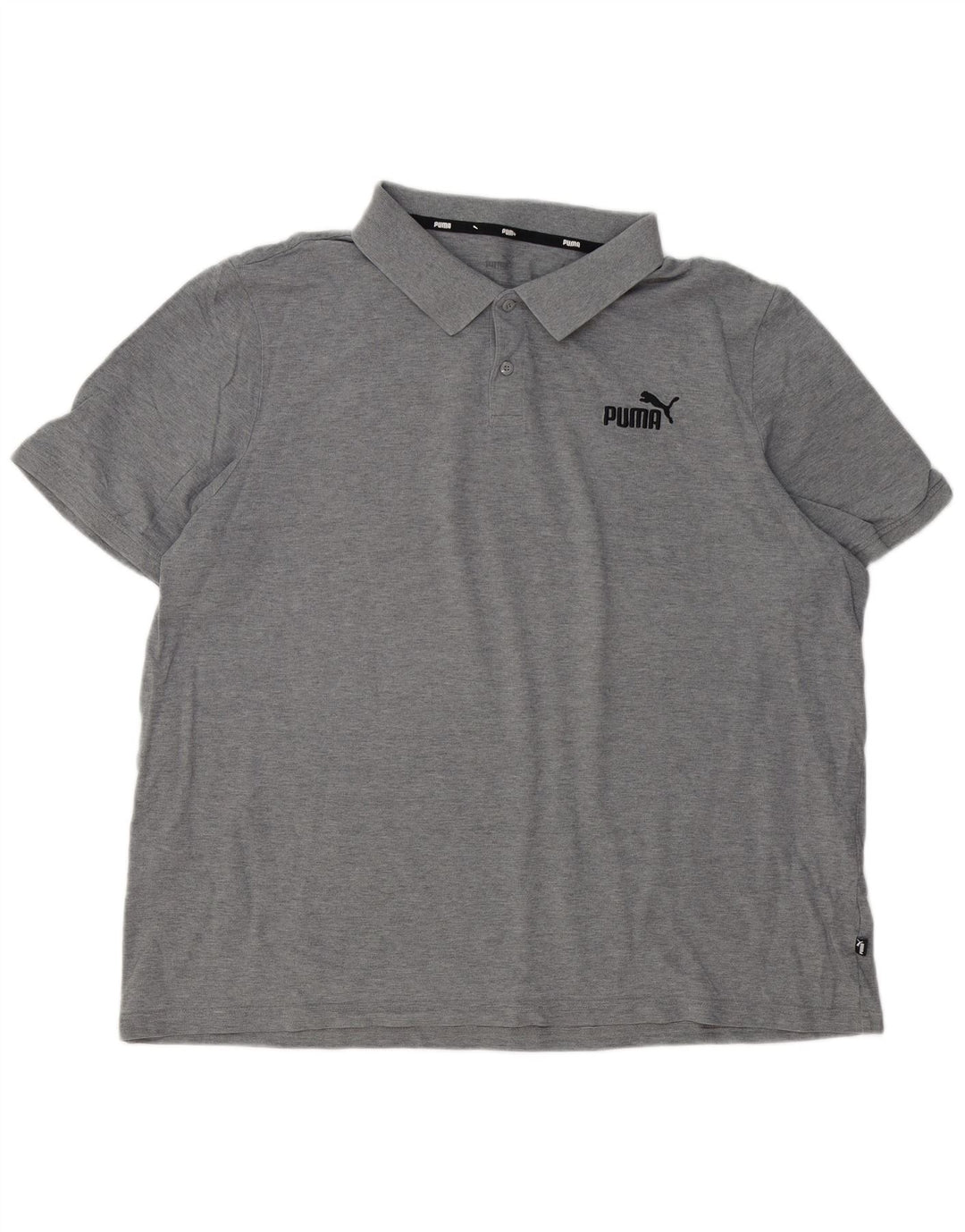 Puma Mens Polo Shirt XL Grey
