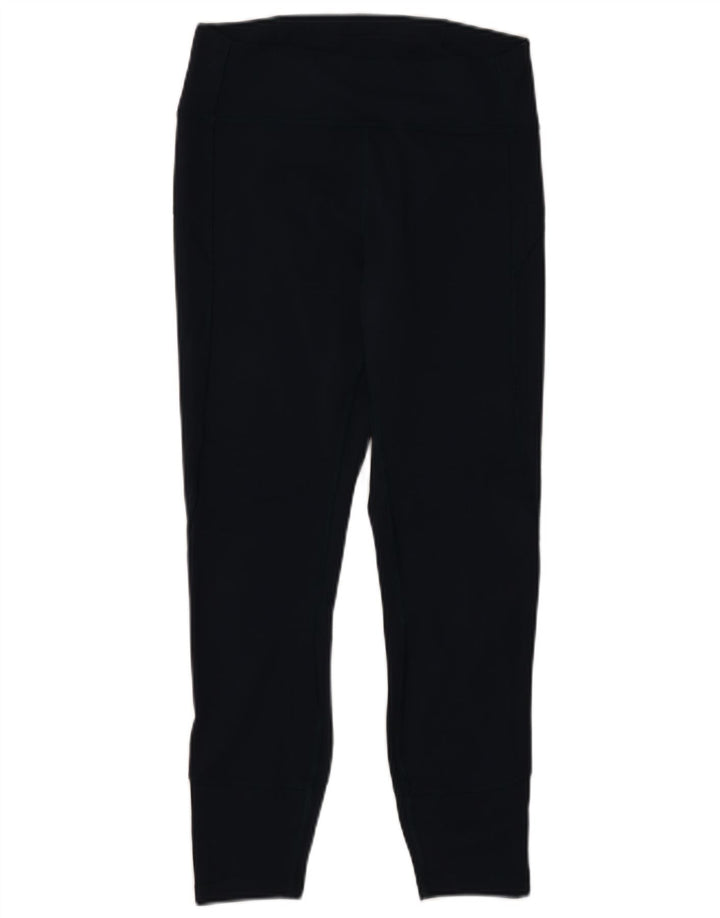 LULULEMON Womens Leggings US 10 Large  Navy Blue Nylon