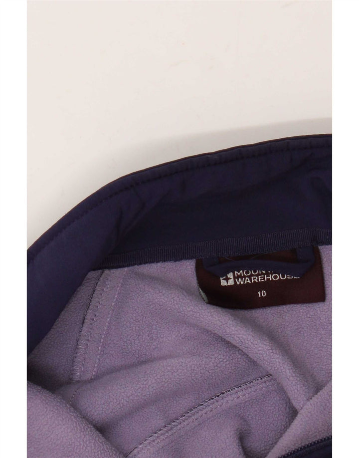 Mountain Warehouse Womens Tracksuit Top Jacket UK 10 Small Purple